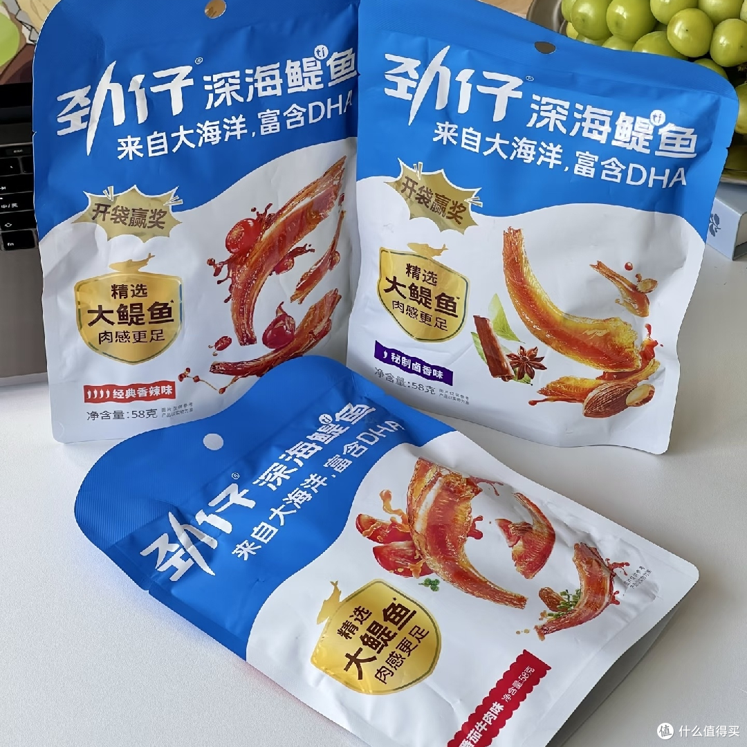 劲仔深海鳀鱼:追剧必备零食!