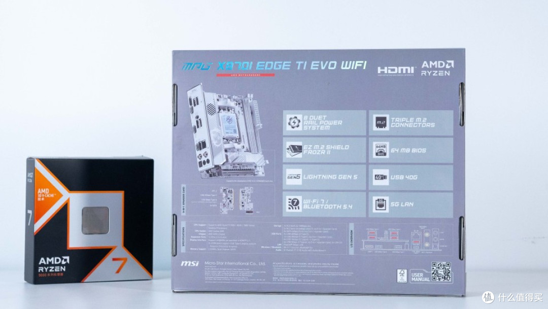 AM5 ITX板皇驾到:微星 MPG X870i EDGE TI EVO WIFI主板评测