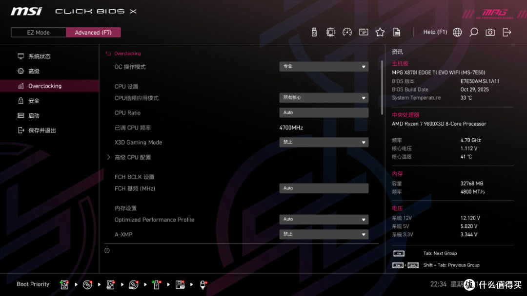 AM5 ITX板皇驾到:微星 MPG X870i EDGE TI EVO WIFI主板评测