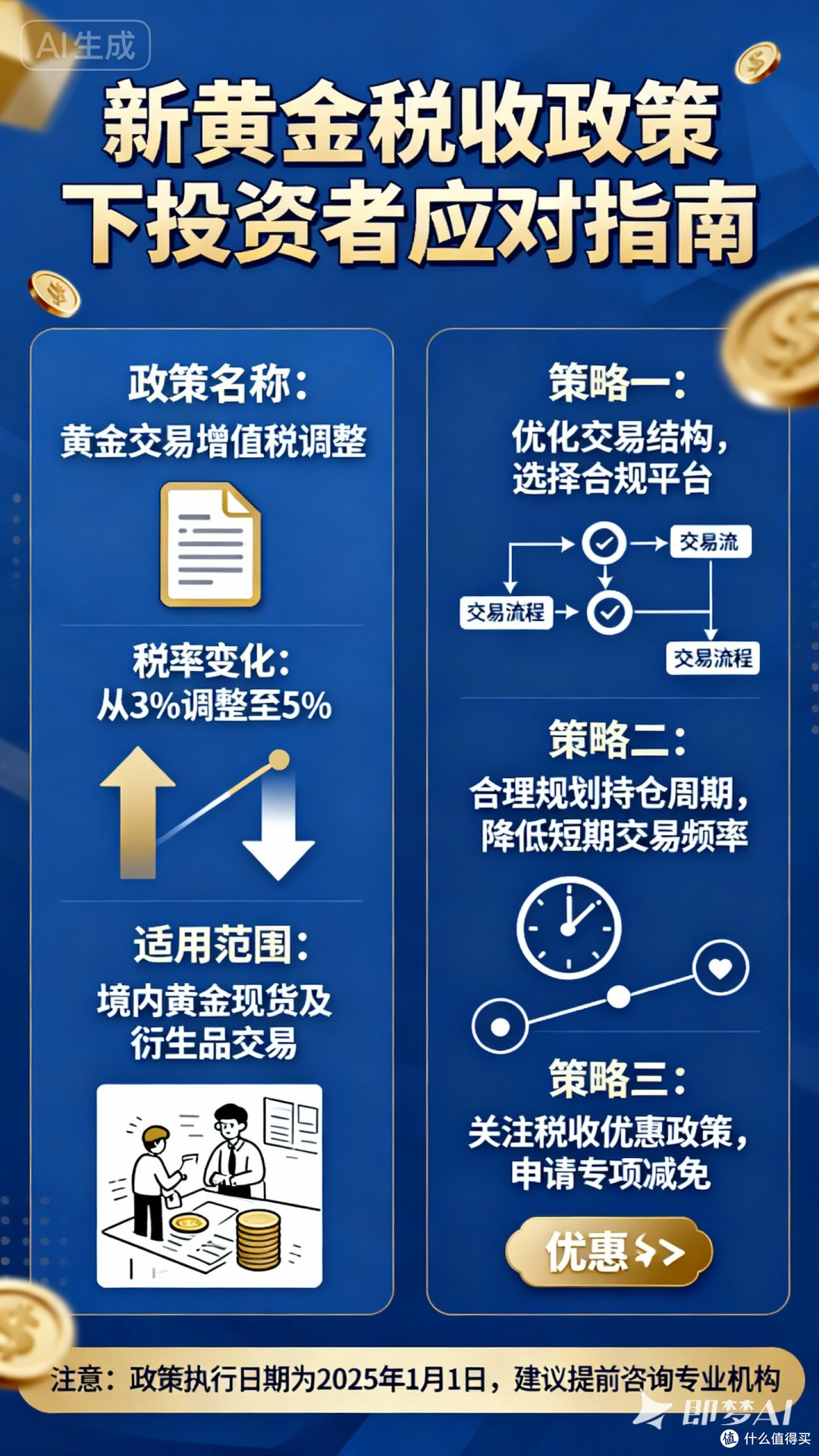 新黄金税收政策下,投资者如何应对?