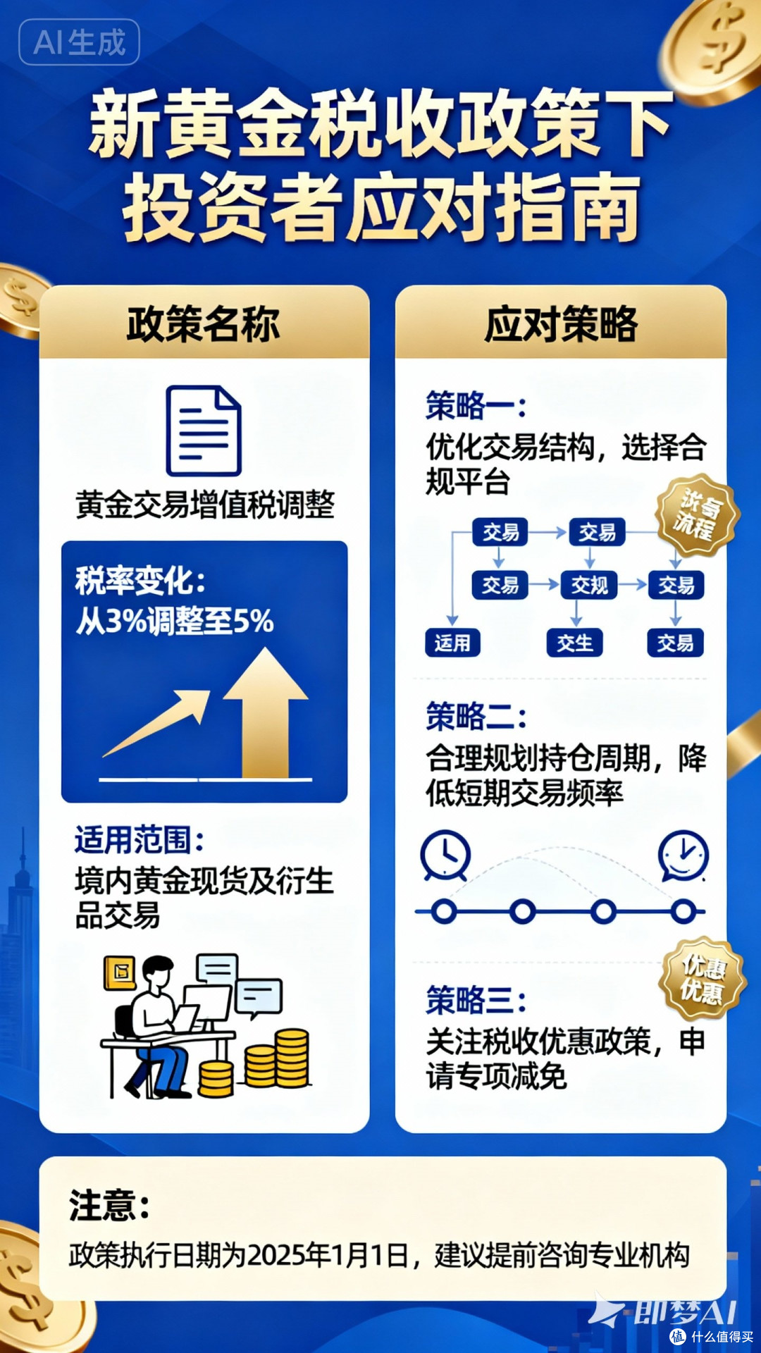 新黄金税收政策下,投资者如何应对?