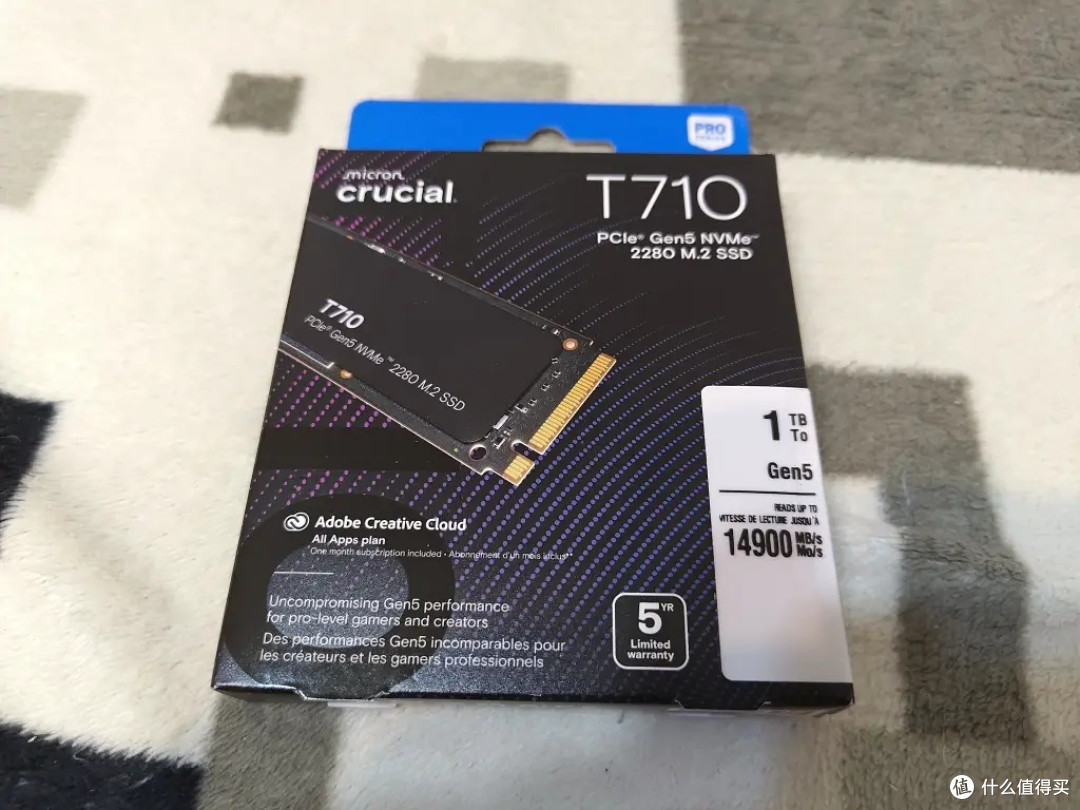 极致的速度——美光 Crucial T710 Gen5 SSD