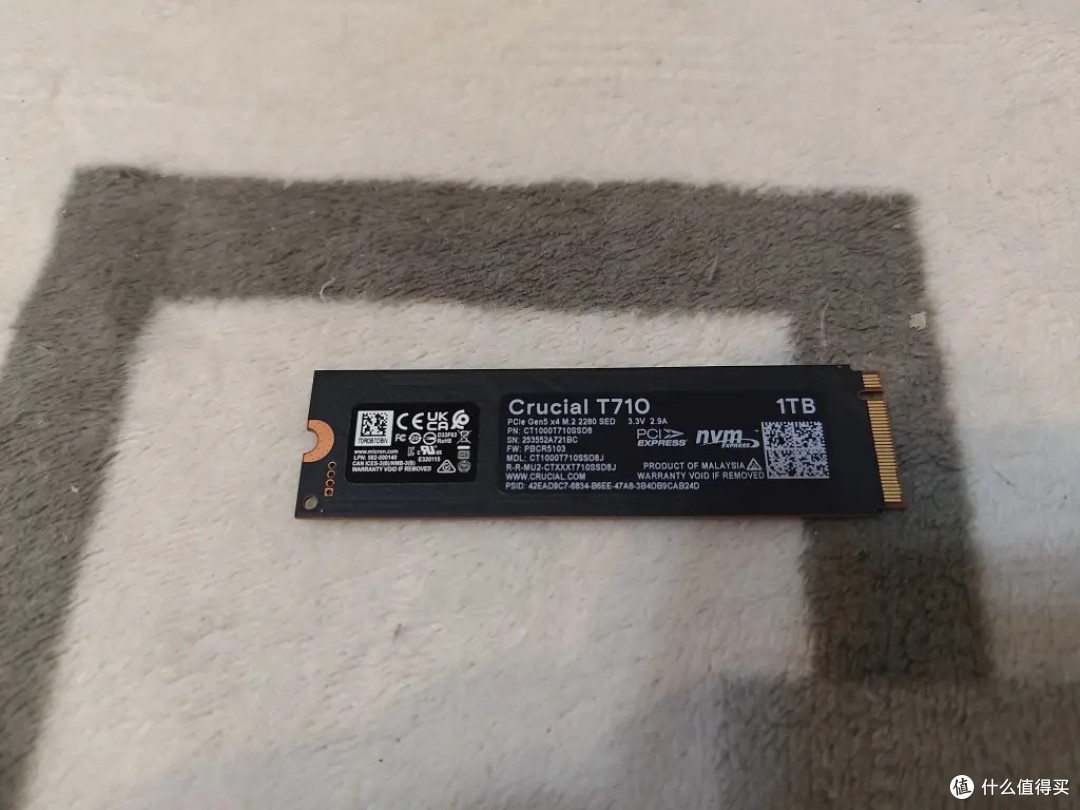 极致的速度——美光 Crucial T710 Gen5 SSD