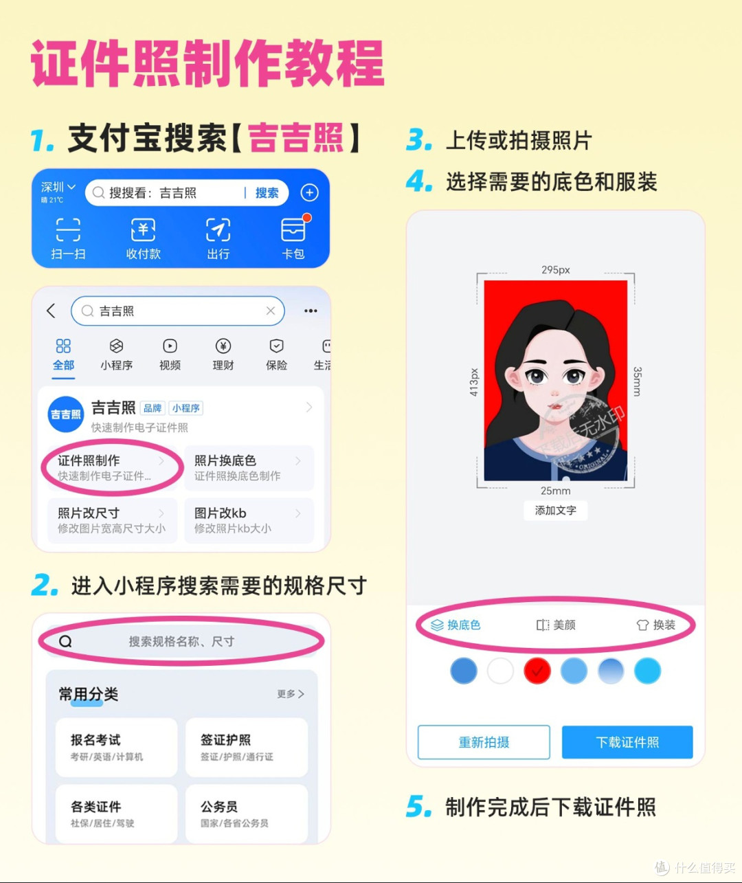 二寸照片电子版怎么弄？简单教程
