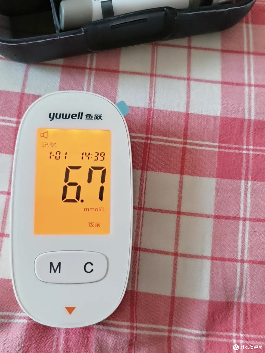 鱼跃医用级血糖仪精准实用