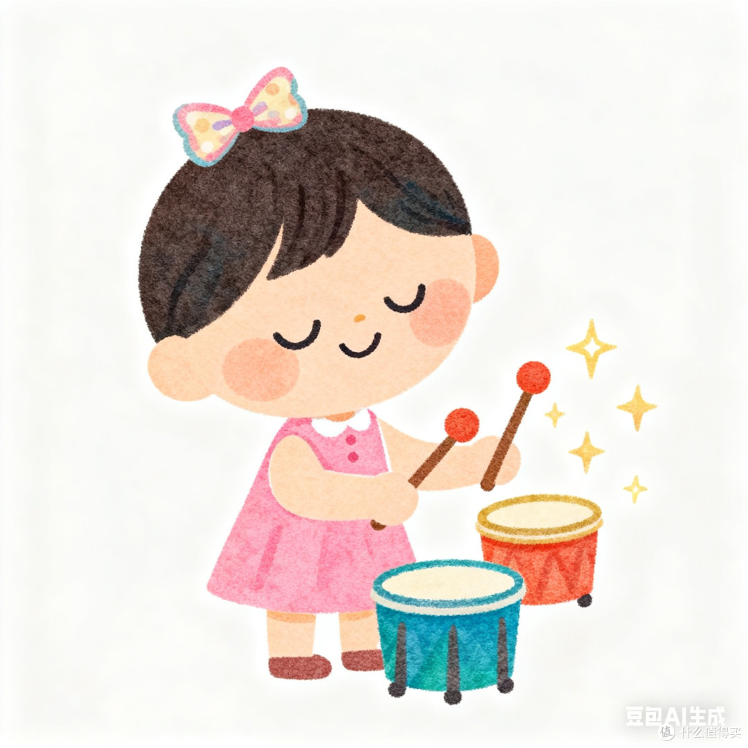 孩子玩鼓,乐趣无穷?