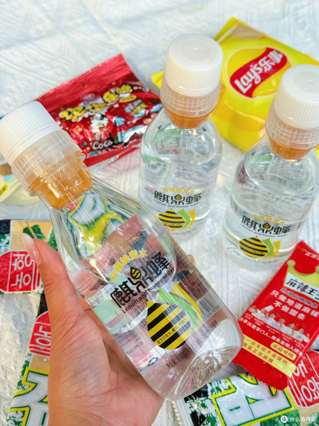户外补水封神！这瓶柠檬蜂蜜水焊在包里