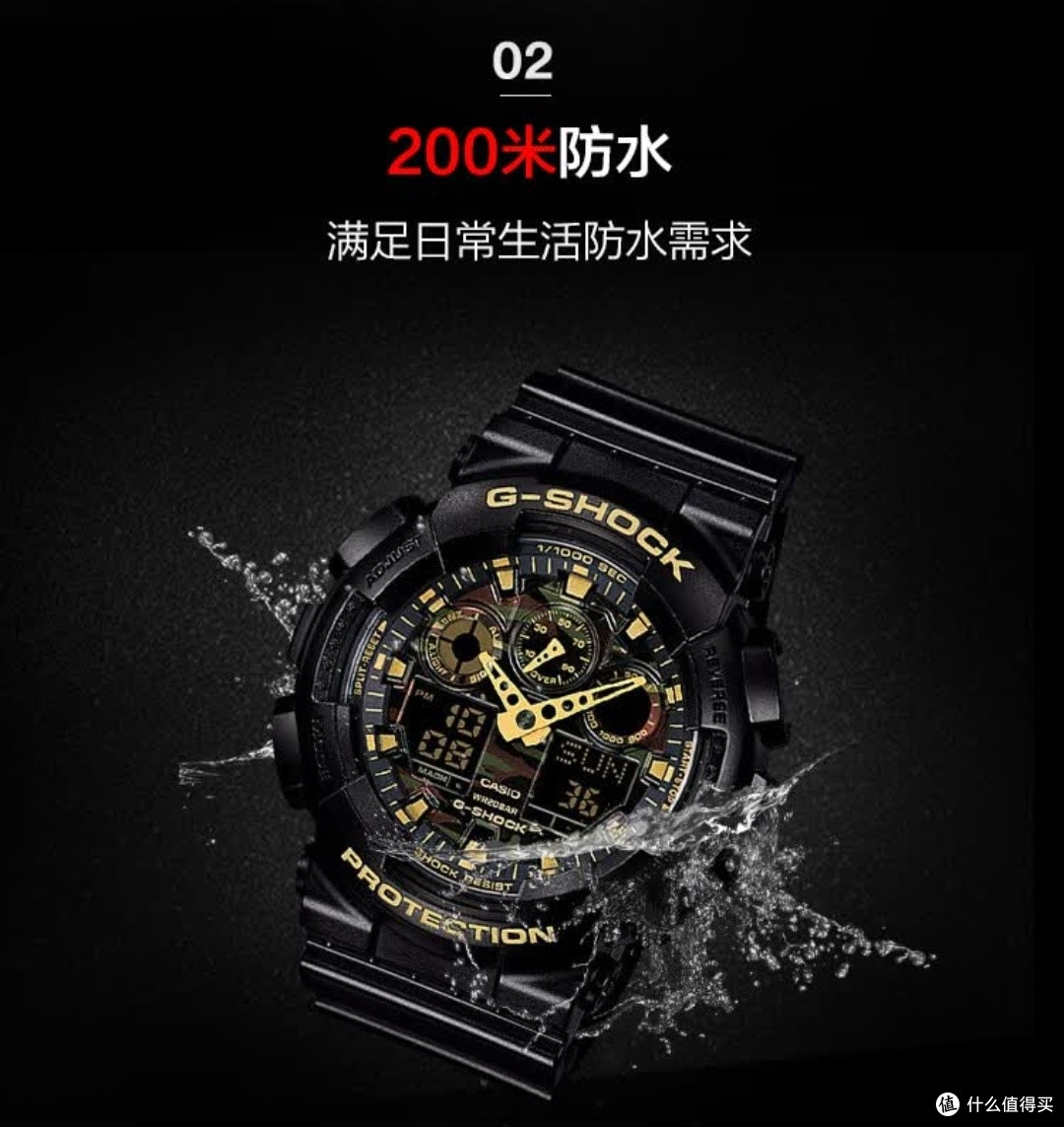 运动风潮,卡西欧GA-1手表