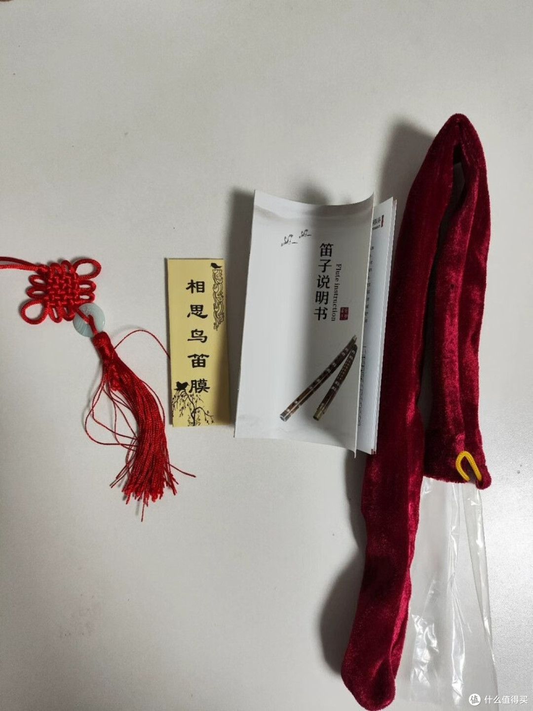 相思鸟竹笛:包装精美配件齐全