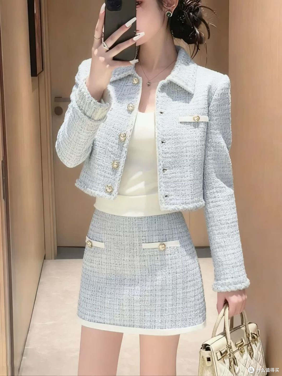 双11穿搭封神！温柔韩系香风套装，秒变韩剧女主