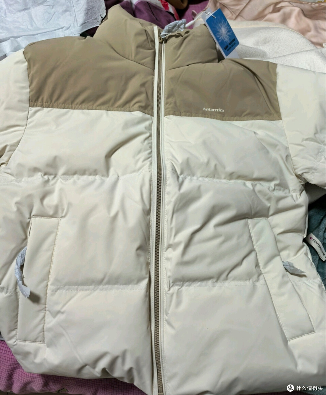 防风防泼水，森马羽绒服保暖实用