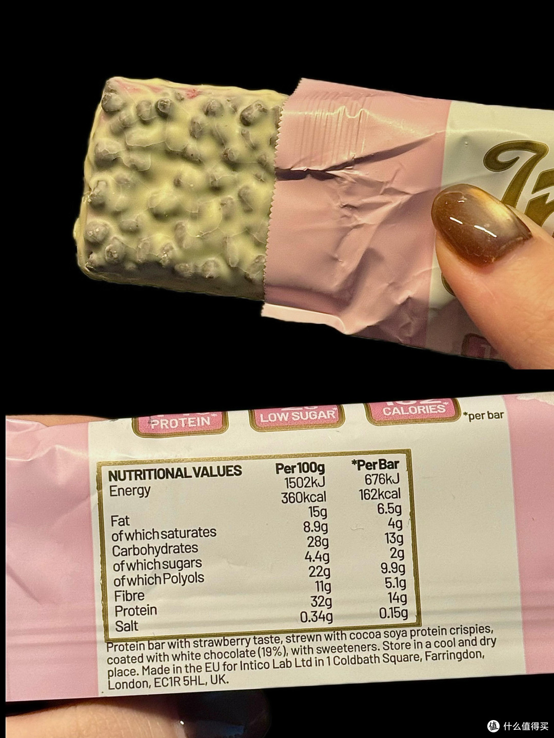 减脂期零食封神！这款白巧草莓蛋白棒好吃无负担