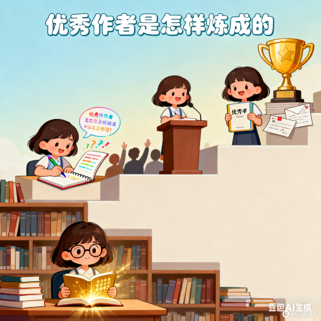 优秀作者是怎样炼成的！