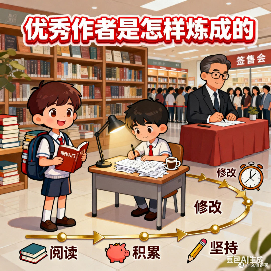 优秀作者是怎样炼成的！