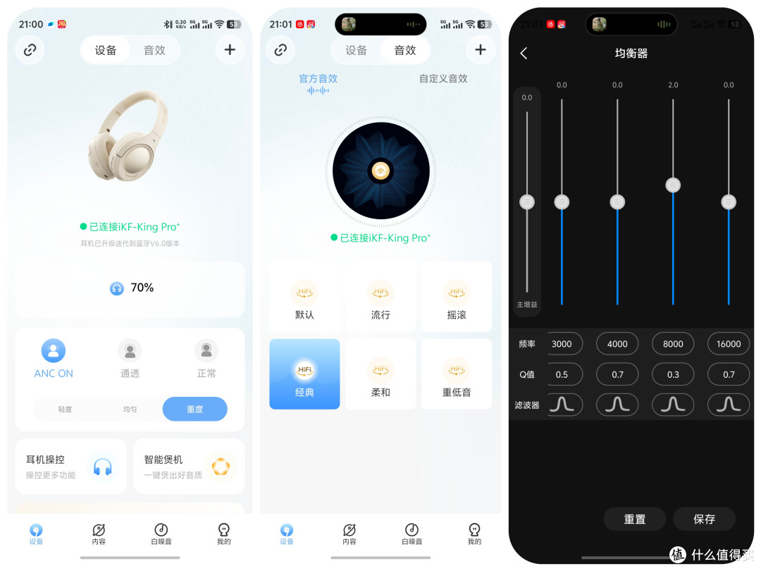 降噪强悍续航久?iKF King Pro3.0头戴式耳机深度测评!