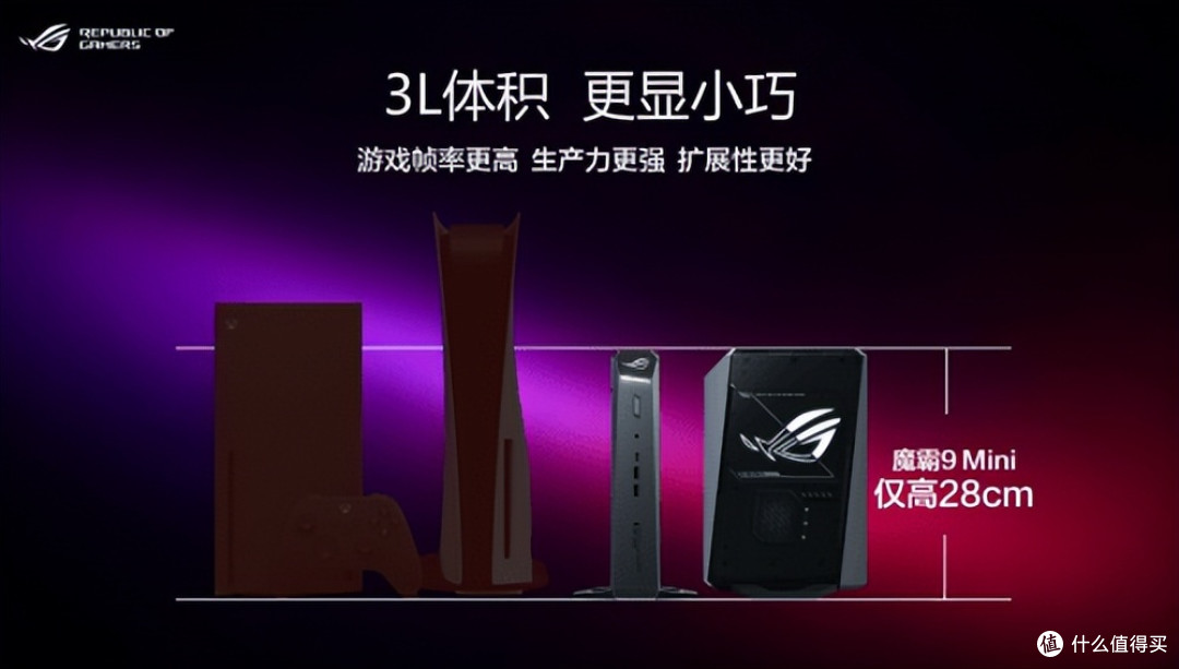 ROG 魔霸9 Mini:“小体积 ≠ 性能妥协”首台R9 9955HX3D迷你主机