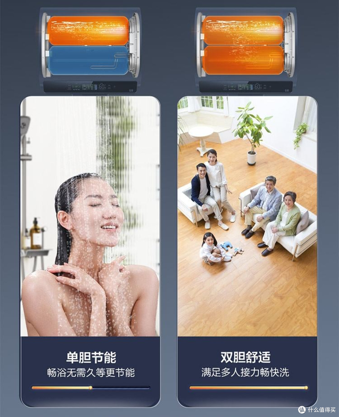 海尔麦浪小蓝瓶热水器BK5,源头净化 好水看得见,海尔商城福利可冲