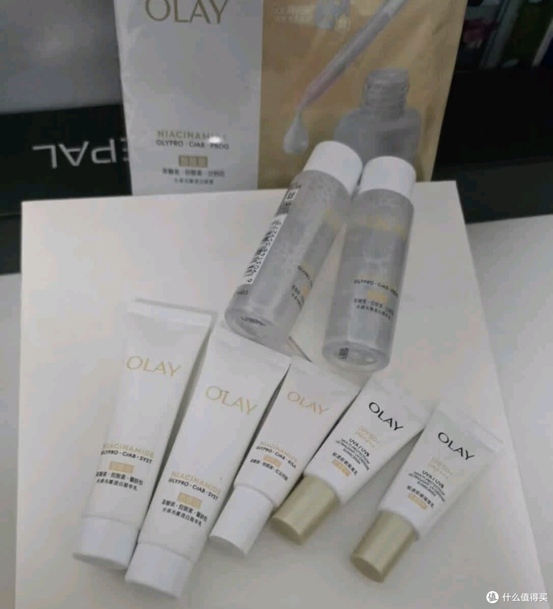 黄皮提亮神器!玉兰油美白水乳套装,素颜也有好气色