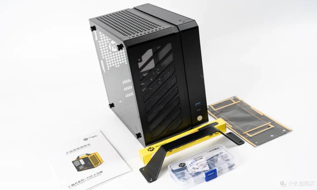 手提游戏盒子—铭瑄B850I+撼讯9060XT游荡者+机械大师C24装机分享