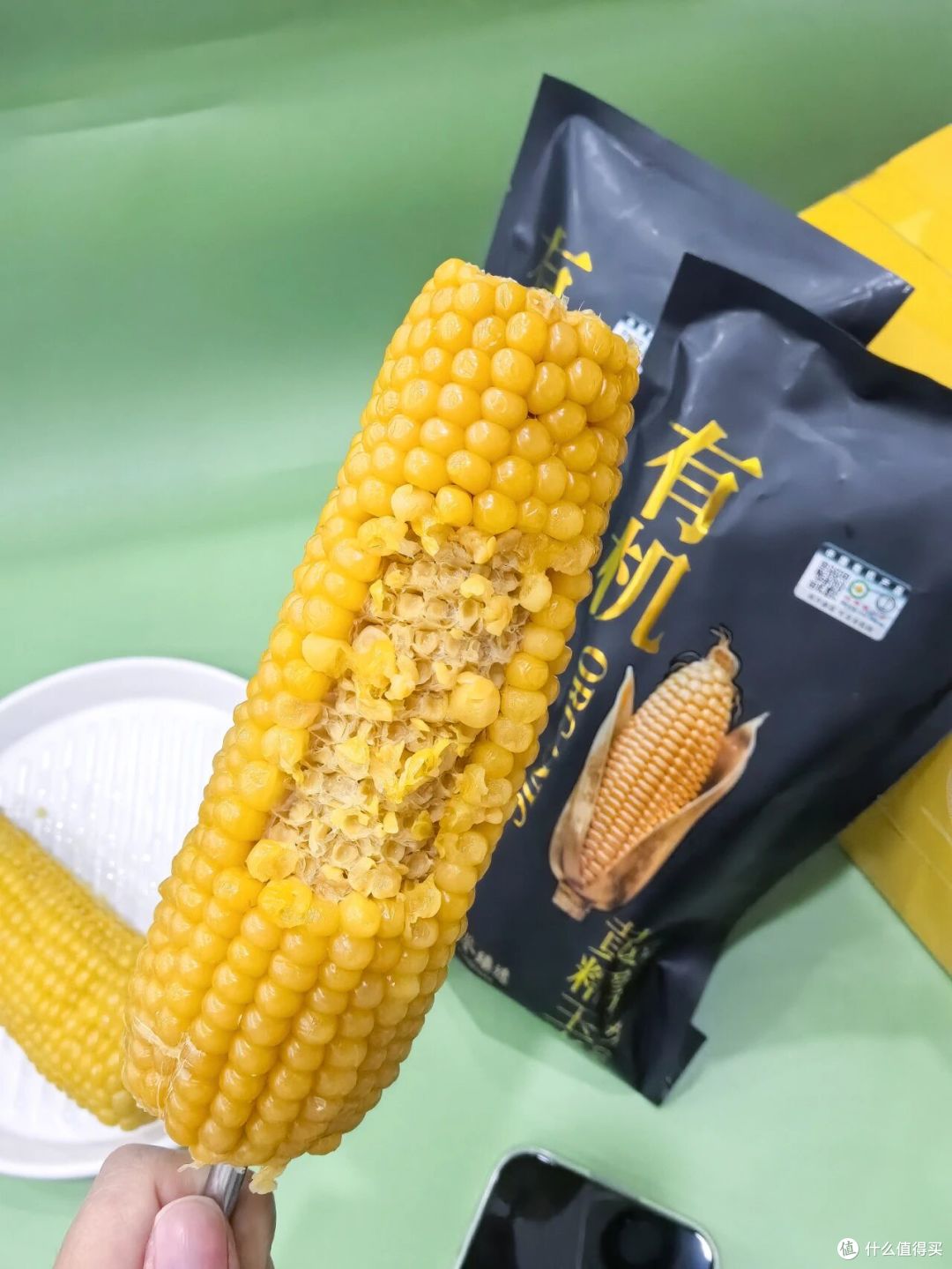一口糯甜入魂,这份有机黄糯玉米藏着自然本味