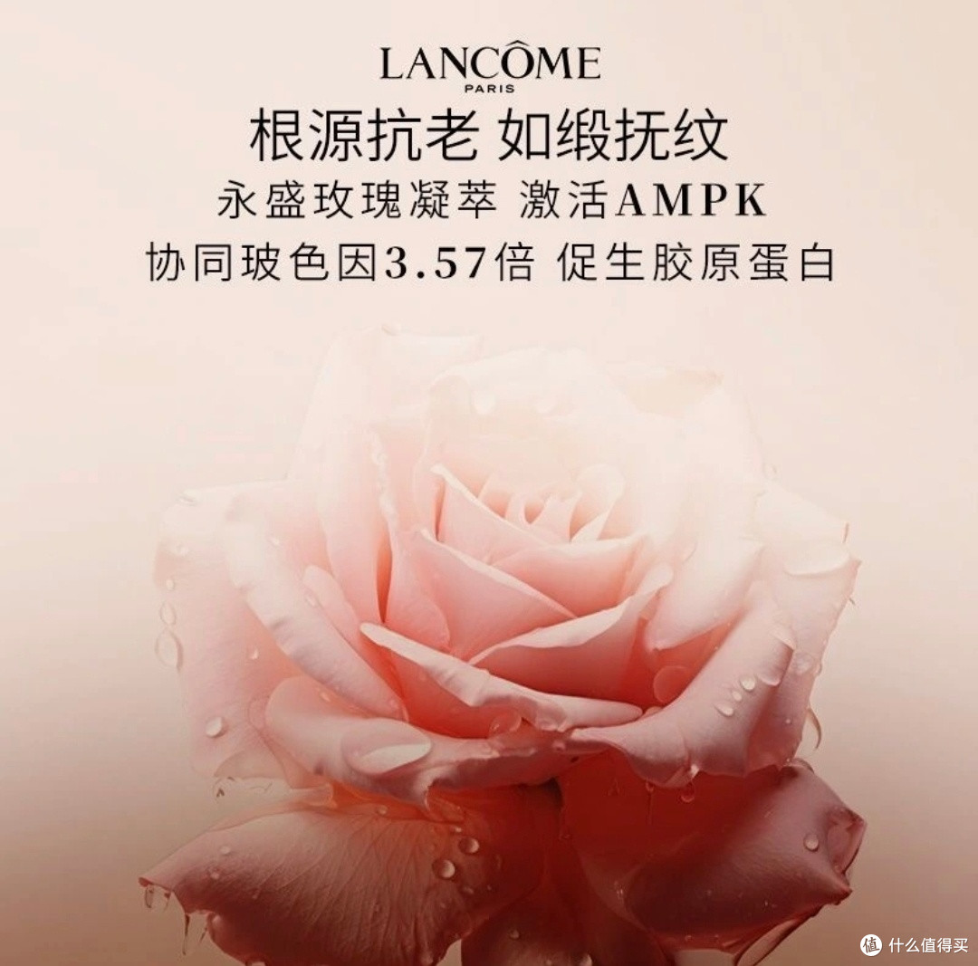 兰蔻菁纯玫瑰柔肤水:25+抗初老的贵妇级滋养选择