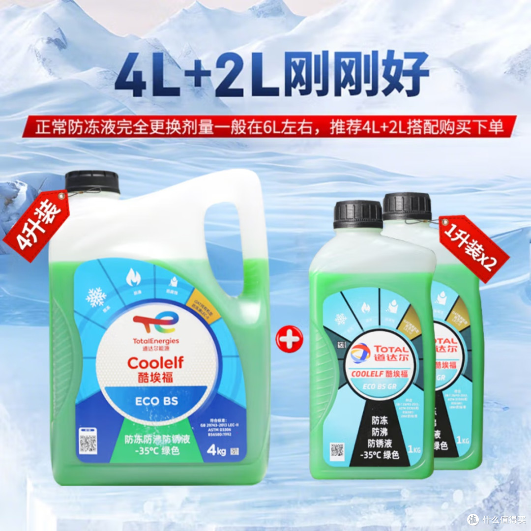 道达尔-35度绿色防冻液！汽车水箱四季通用的安心之选