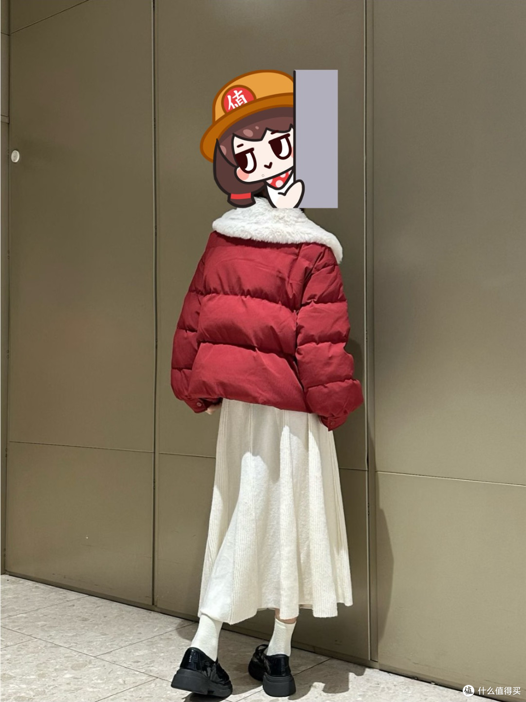 【茵曼羽绒服 | 把新年穿在身上,让12月偏爱每一寸红】