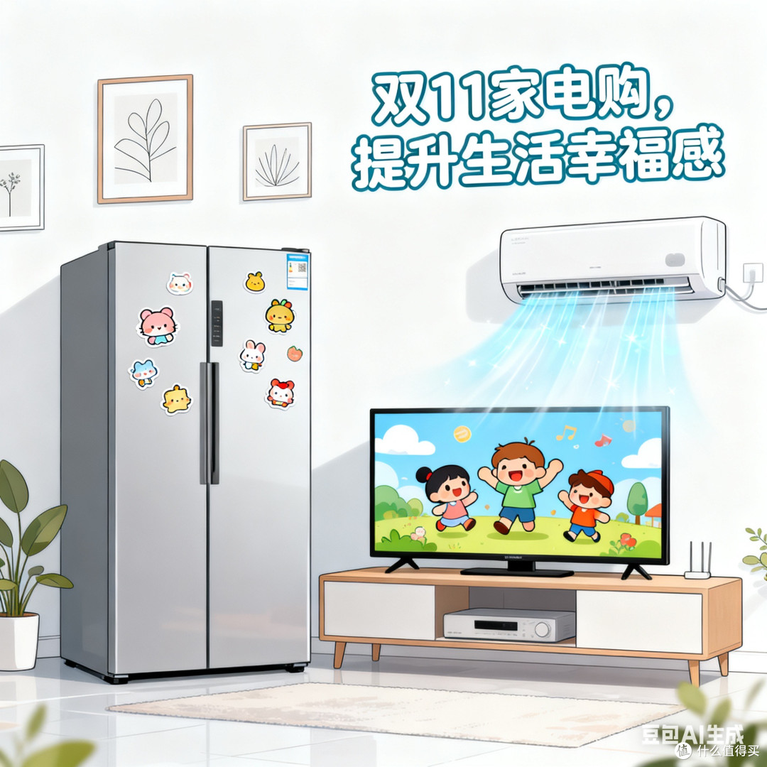 双11家电焕新记：3件家电解决生活“小麻烦”