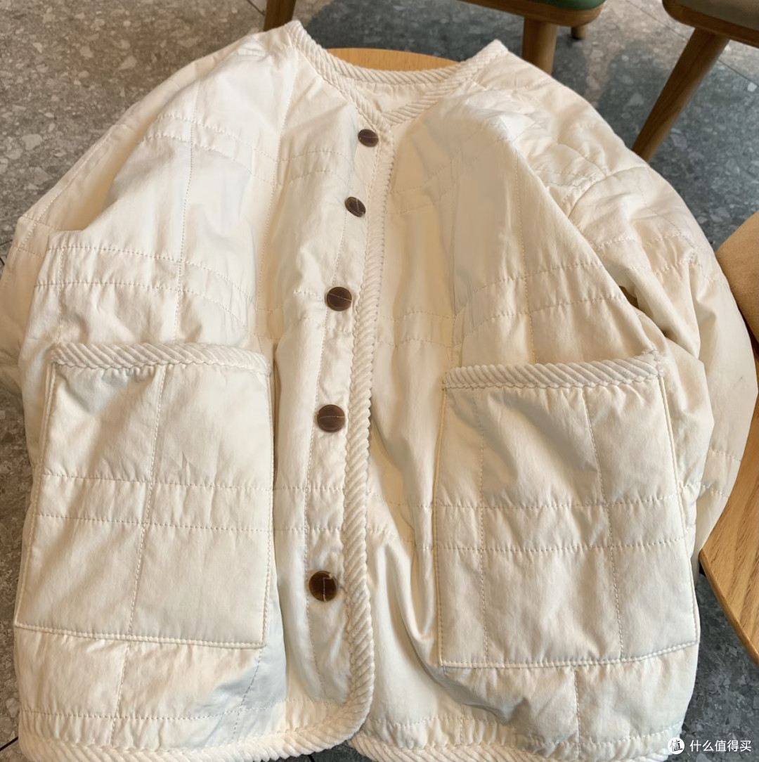 韩系无领棉服,秋冬百搭保暖