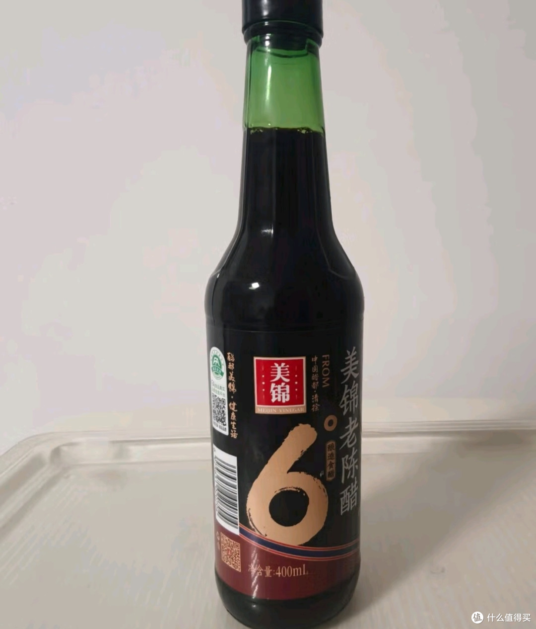 美锦老陈醋6度400ml 0添加防腐剂纯粮酿造山西特产醋调味