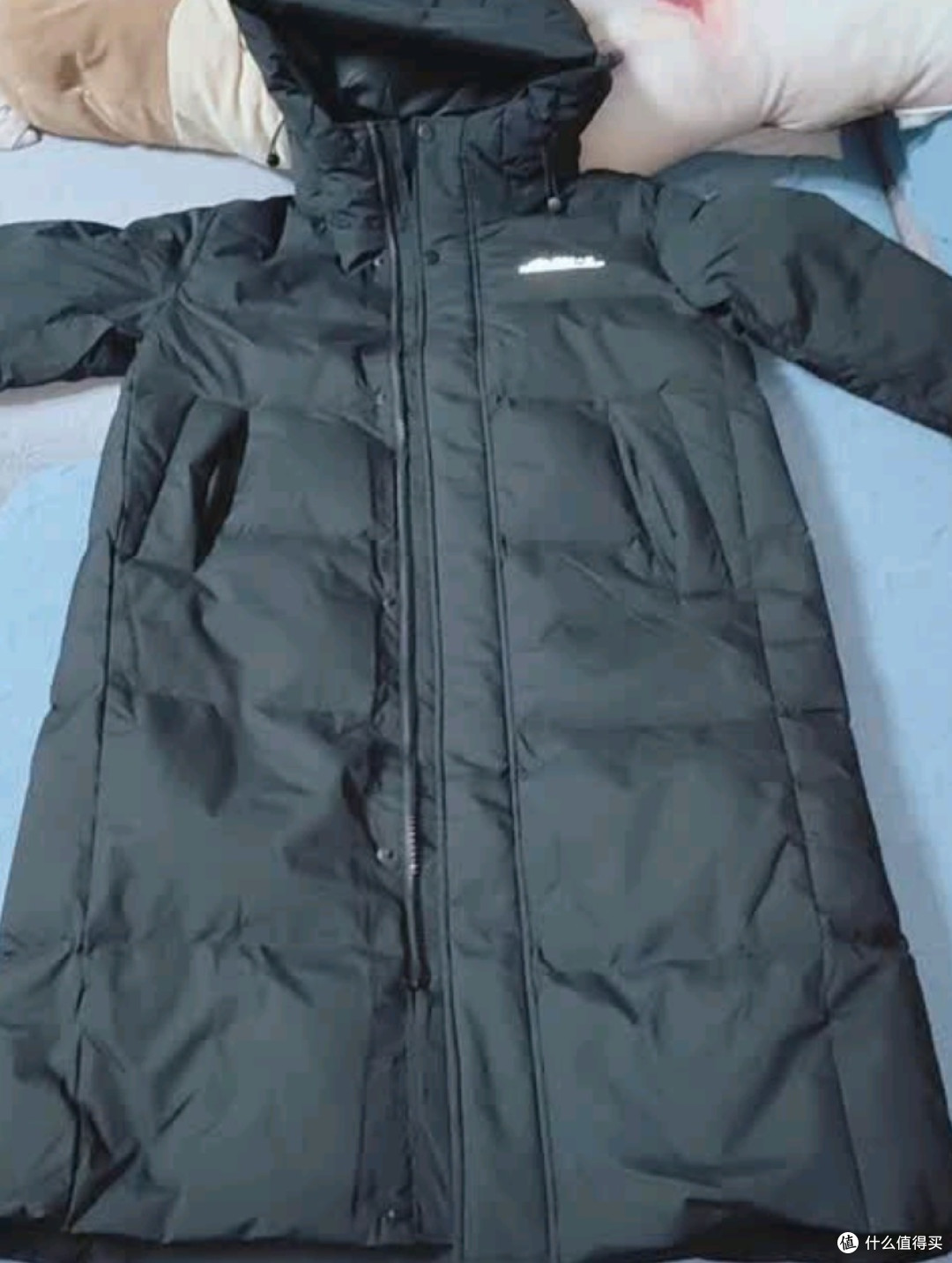 雪中飞男款羽绒服冬季高充绒过膝长款羽绒衣温暖连帽上衣