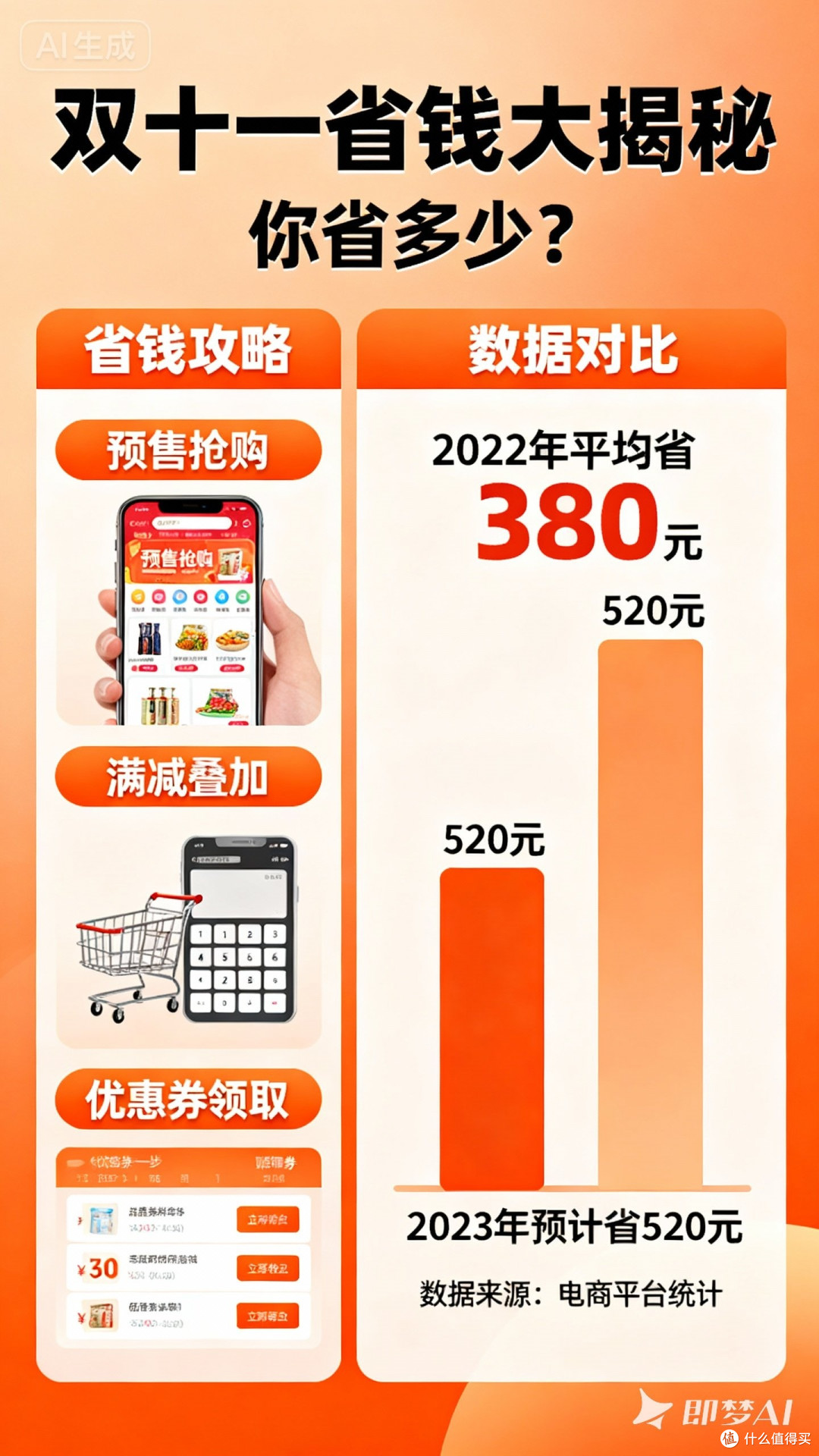 双十一省钱大揭秘,你省多少?