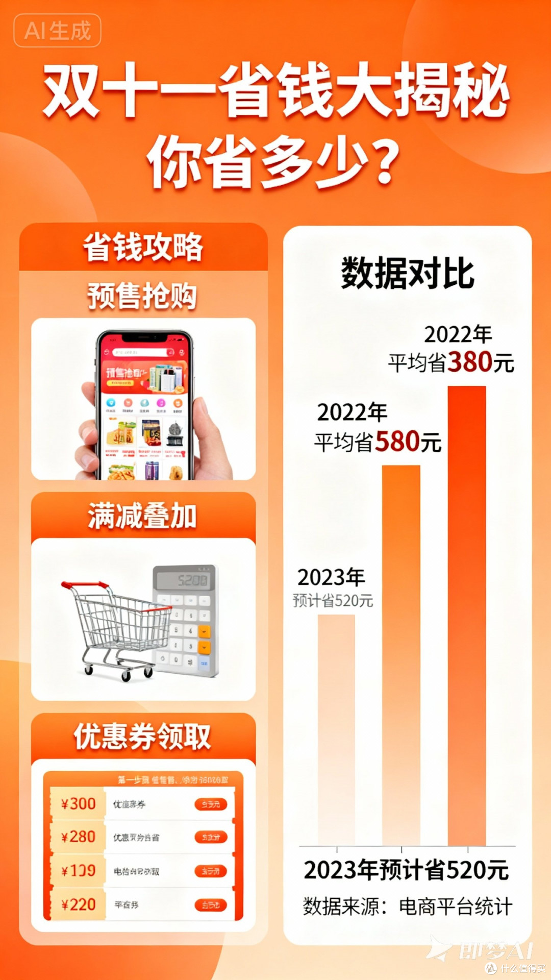 双十一省钱大揭秘,你省多少?