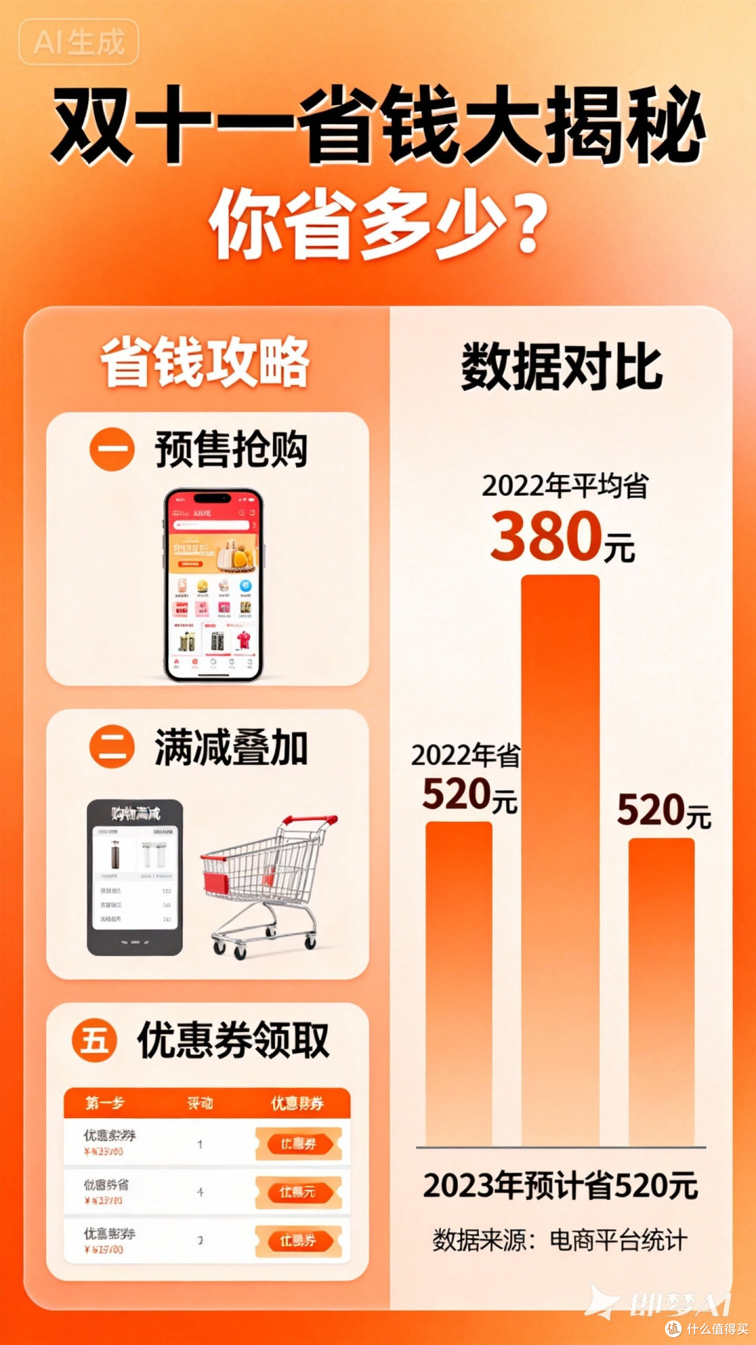 双十一省钱大揭秘,你省多少?