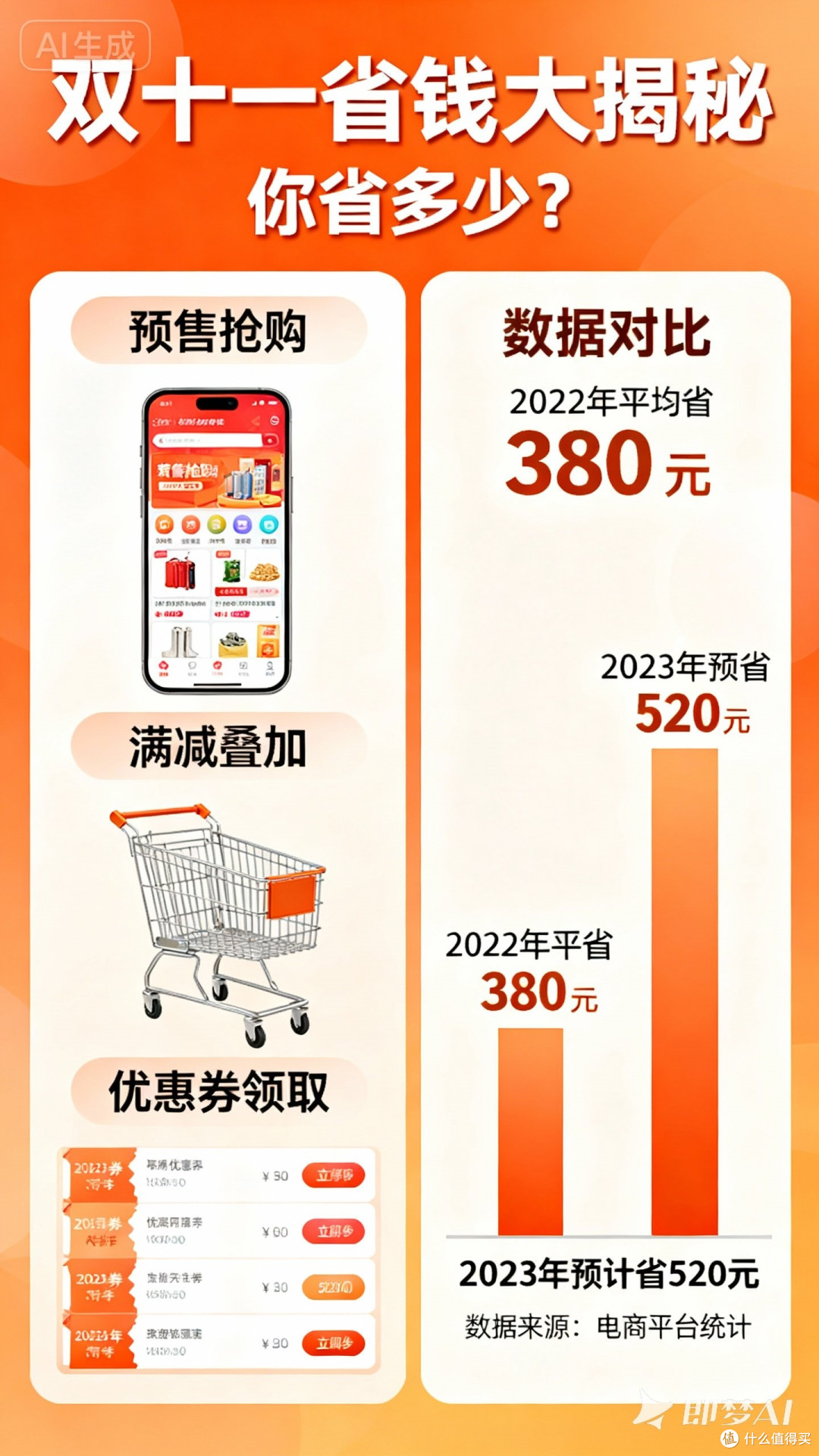 双十一省钱大揭秘，你省多少？