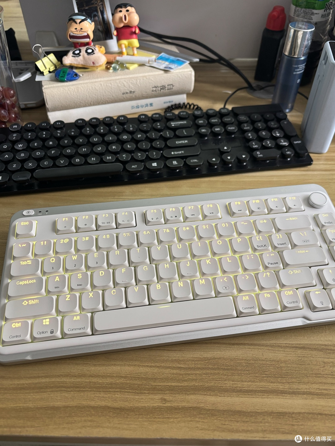 珂芝I75青春版三模机械键盘:轻音便携高颜值