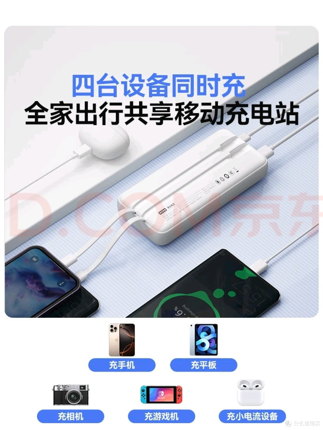 20000毫安大容量快充移动电源