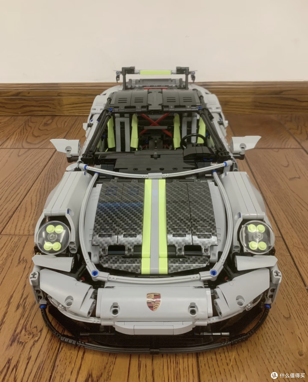 玩模开箱秀!国产积木保时捷911 GT3,灰色高级感绝了