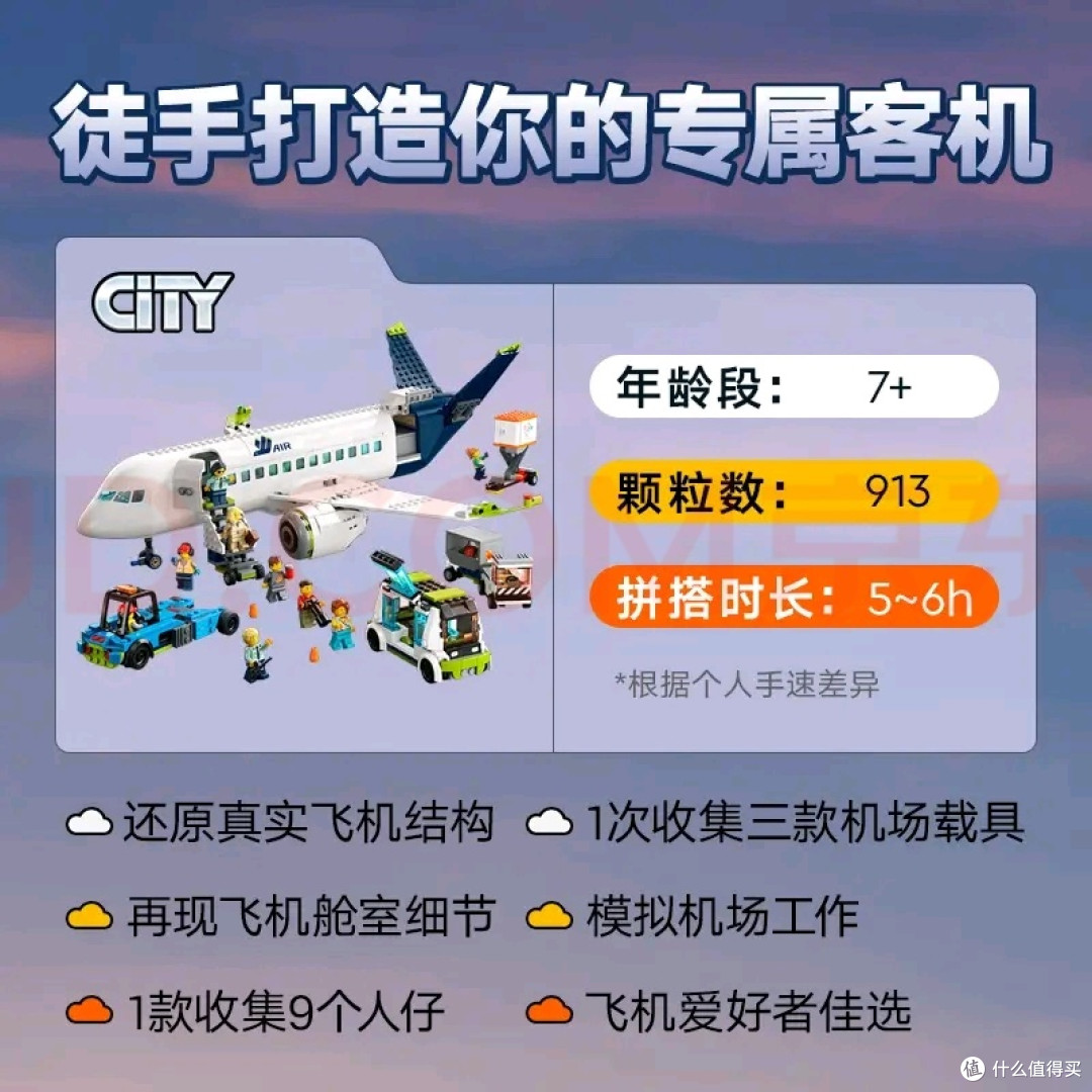 913块颗粒,5-6小时完成的航空探险