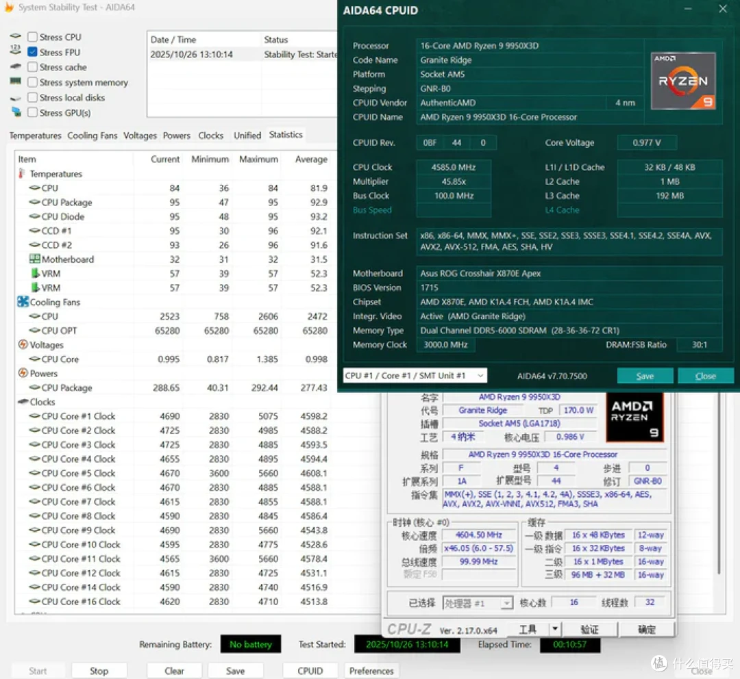 太阳神焕新版+华硕 ROG X870E APEX+索泰 5090D SOLID 装机分享