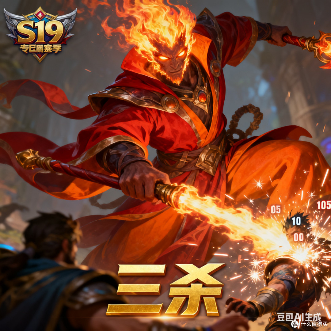 火男三杀,S19赛季的荣耀时刻!