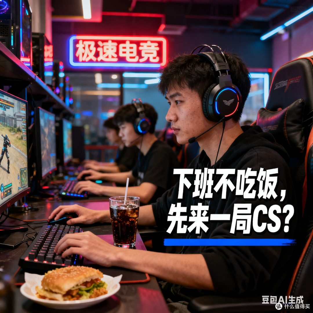 下班不吃饭,先来一局CS?