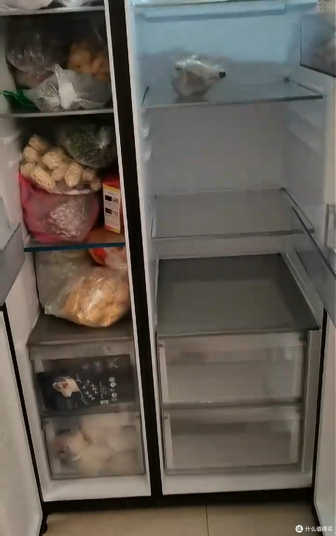 老家的大容量宝藏冰箱,618升海尔双开门太实用了!