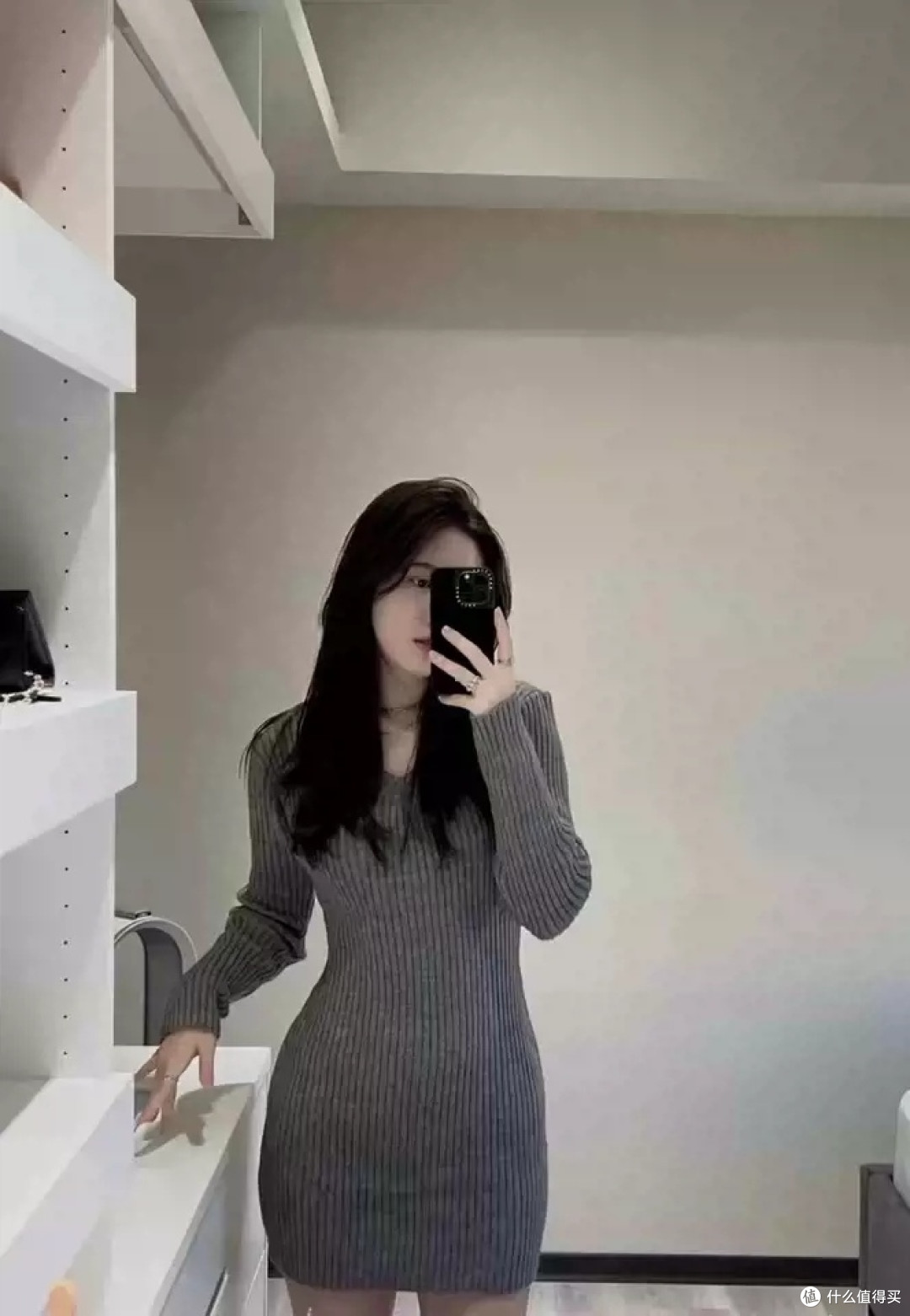 秋冬续命!这条修身针织裙也太懂女生了吧