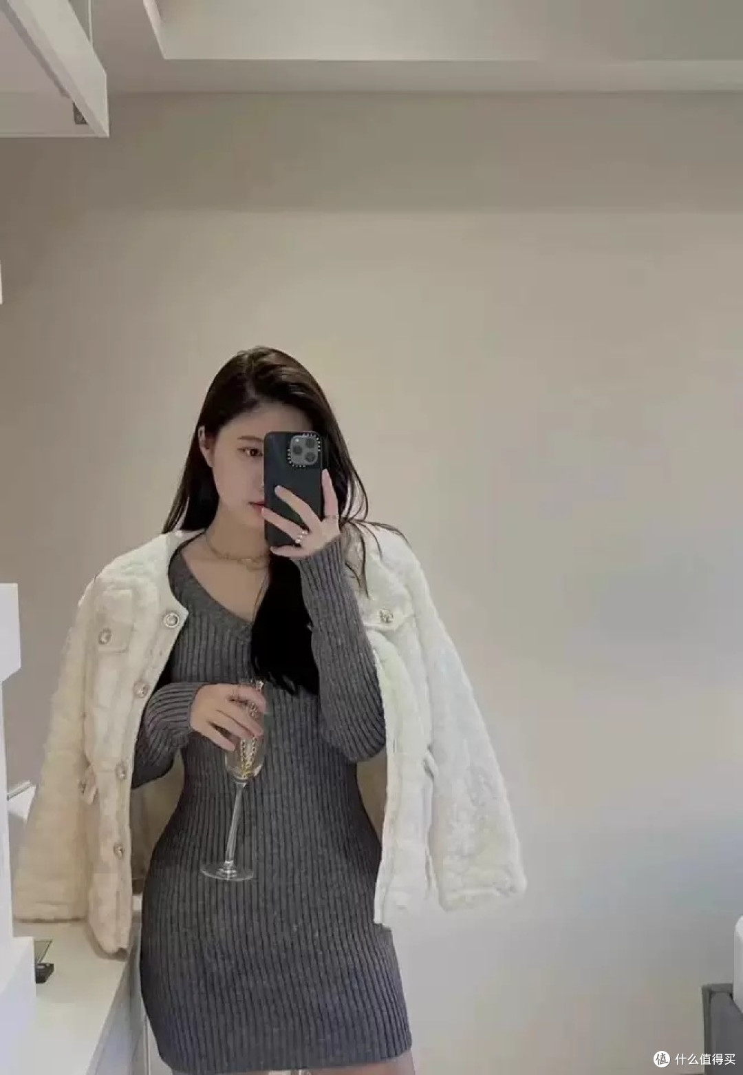 秋冬续命!这条修身针织裙也太懂女生了吧