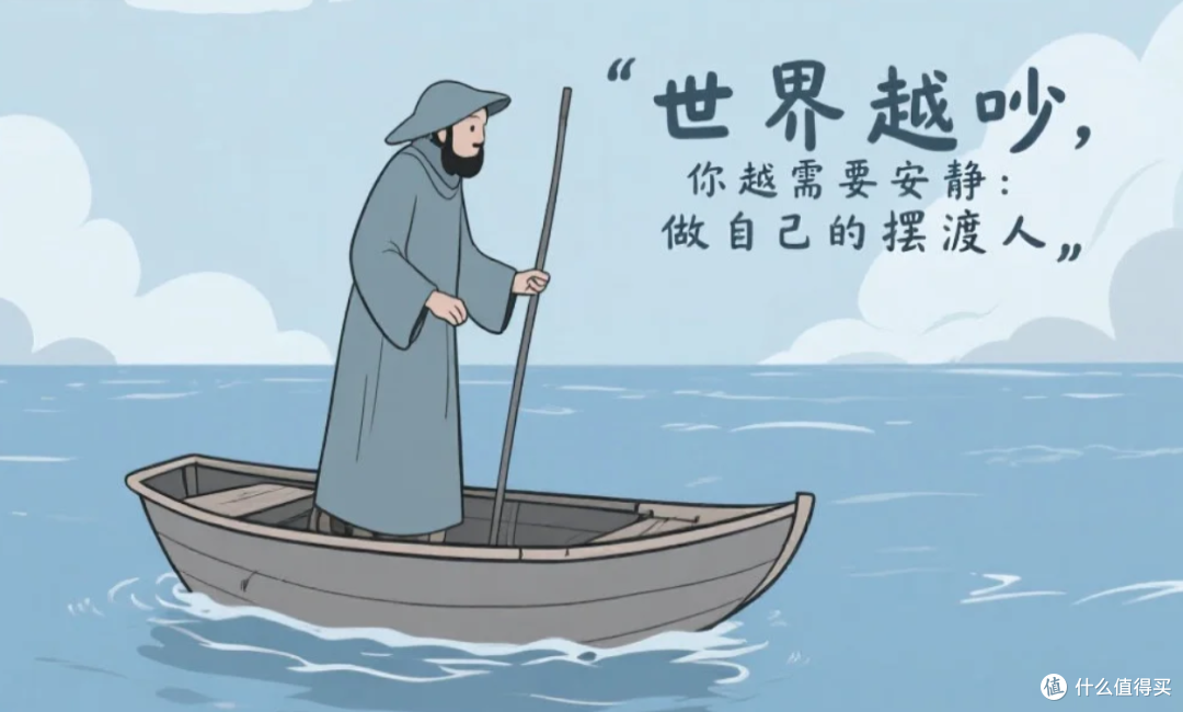 世界越吵,你越需要安静:做自己的摆渡人