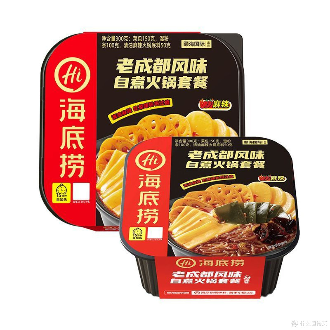 宅家也能实现火锅自由！海底捞自热小火锅，多口味承包我的快乐_聚会餐饮_什么值得买