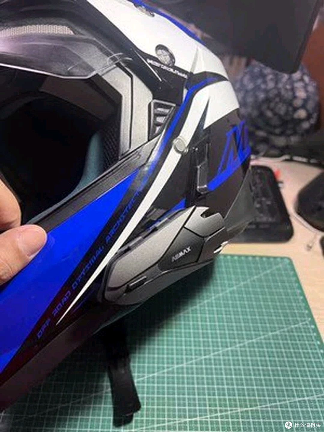 ASMAX摩托车头盔蓝牙耳机智能对讲_摩托车骑行装备_什么值得买