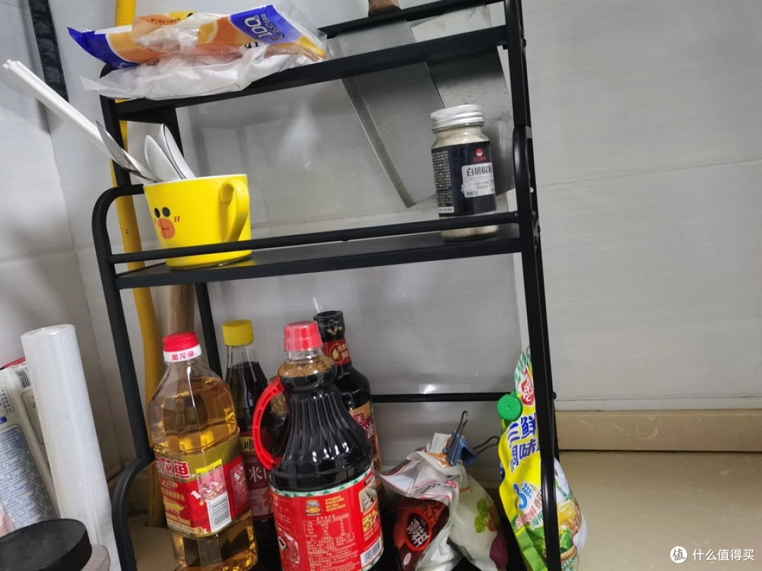 厨房好物晒单!这个多功能置物架拯救我的乱糟糟台面✨