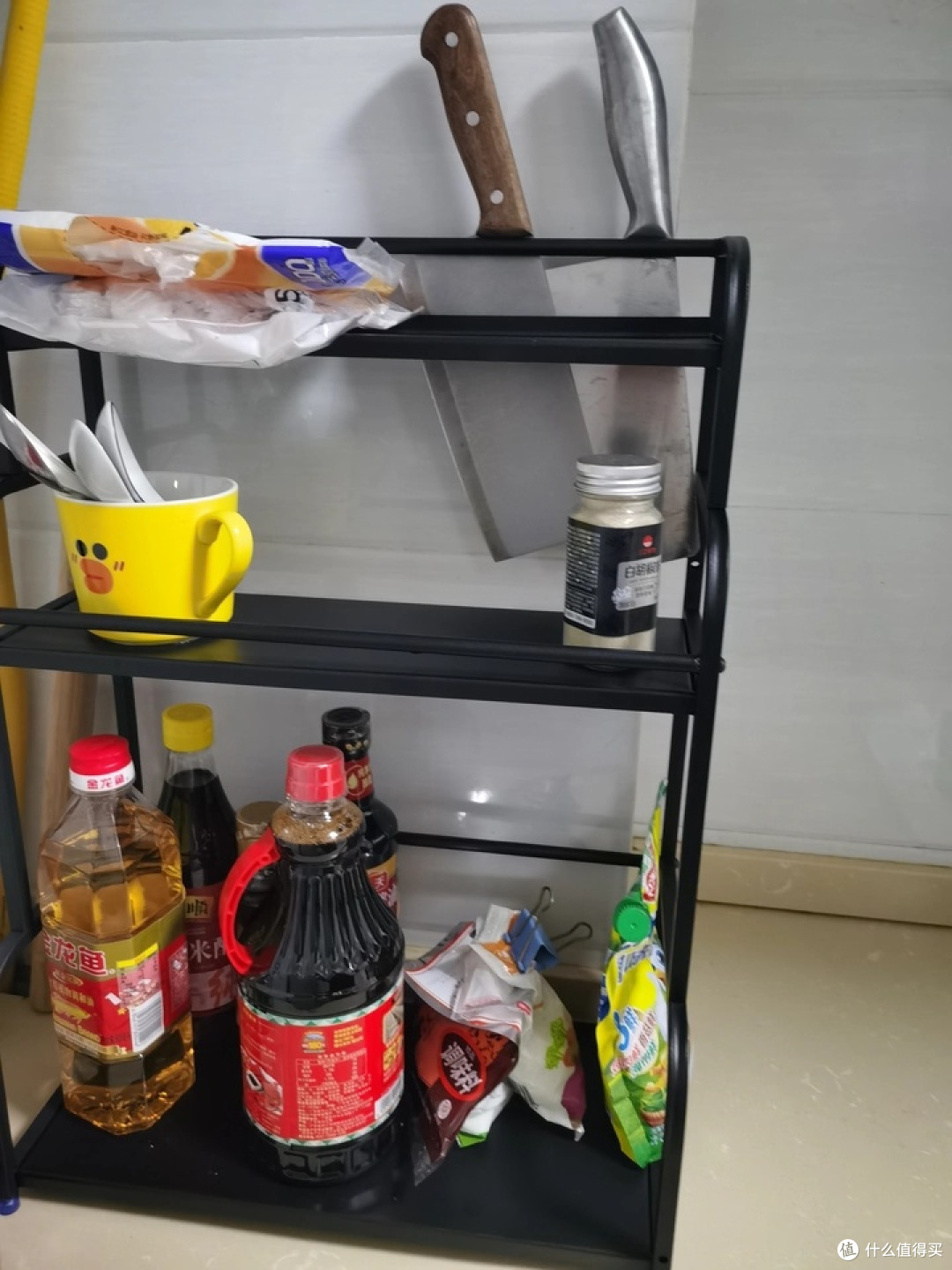 厨房好物晒单!这个多功能置物架拯救我的乱糟糟台面✨